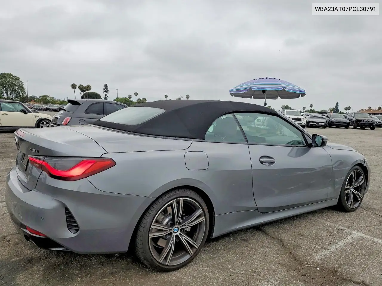 2023 BMW 430I VIN: WBA23AT07PCL30791 Lot: 57725526