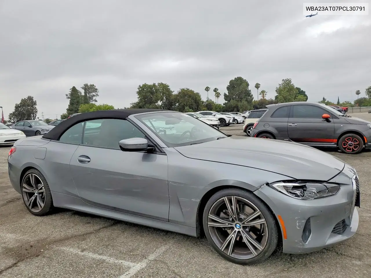 2023 BMW 430I VIN: WBA23AT07PCL30791 Lot: 57725526