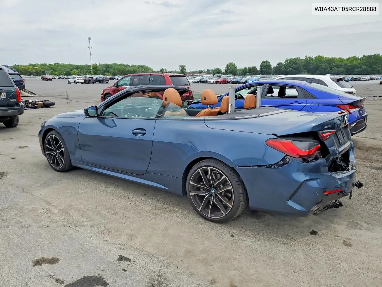 2024 BMW 430Xi VIN: WBA43AT05RCR28888 Lot: 58736026