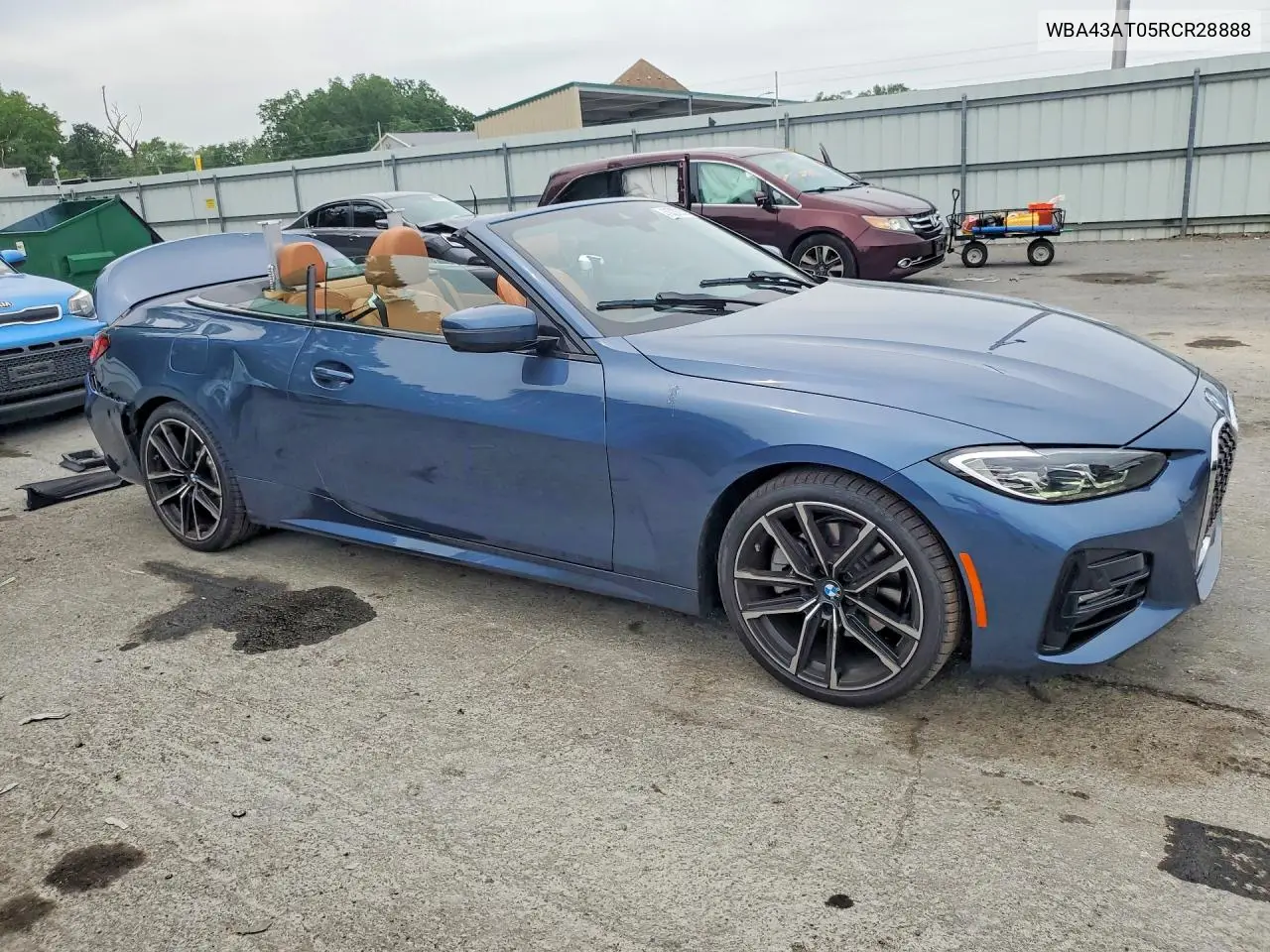 2024 BMW 430Xi VIN: WBA43AT05RCR28888 Lot: 58736026