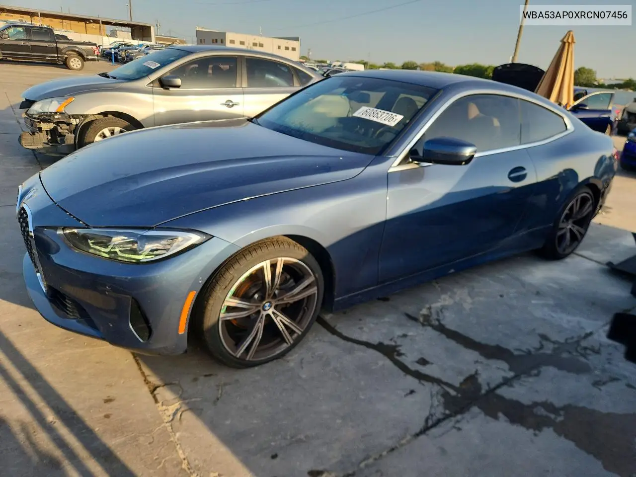 2024 BMW 430I VIN: WBA53AP0XRCN07456 Lot: 60863706