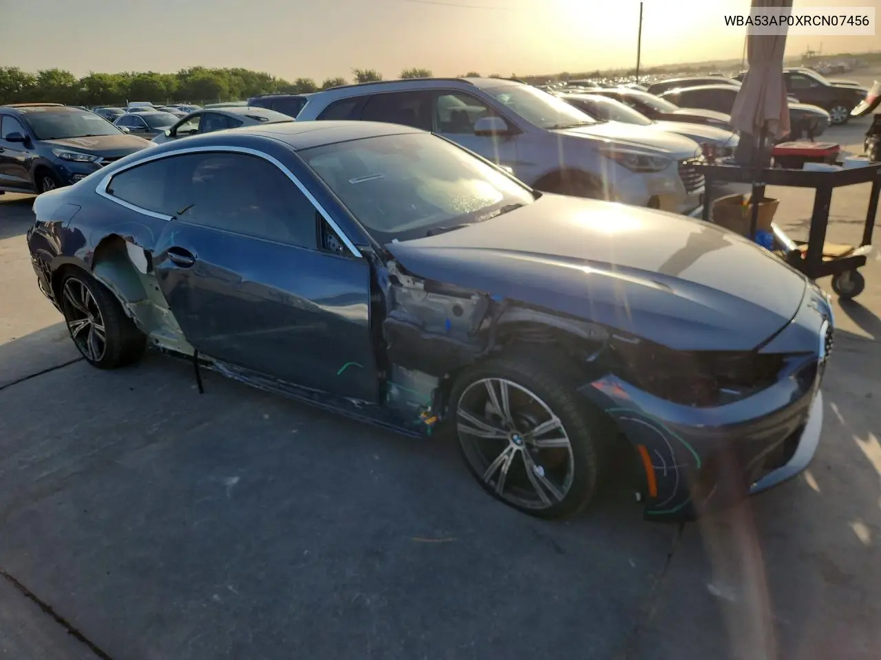 2024 BMW 430I VIN: WBA53AP0XRCN07456 Lot: 60863706
