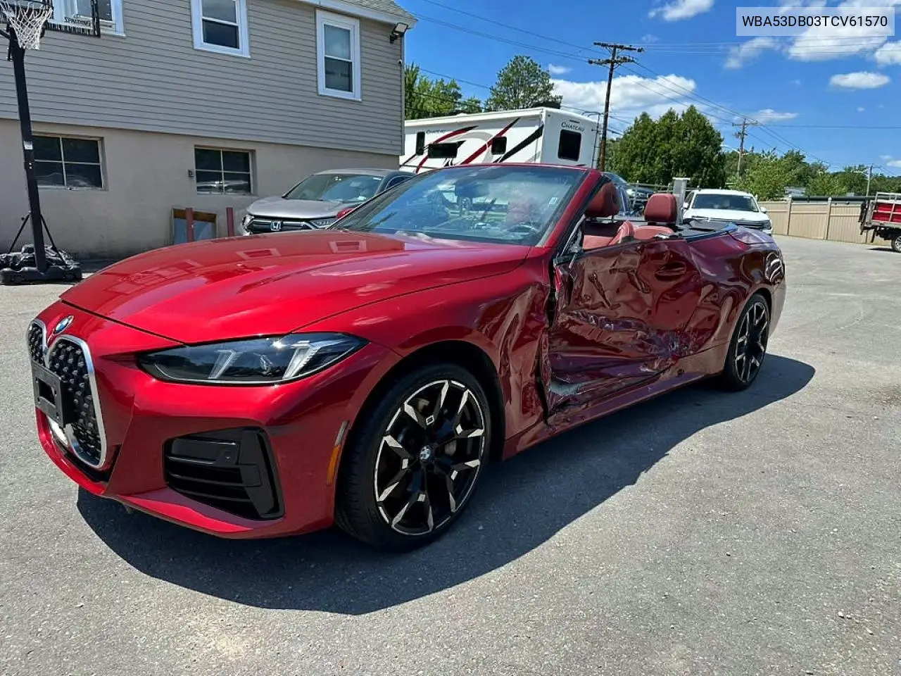 2026 BMW 430Xi VIN: WBA53DB03TCV61570 Lot: 60123156