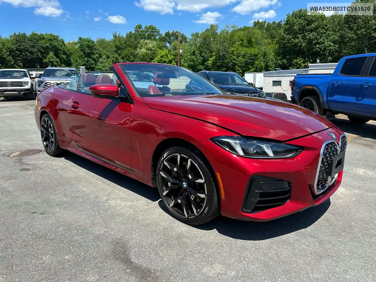 2026 BMW 430Xi VIN: WBA53DB03TCV61570 Lot: 60123156