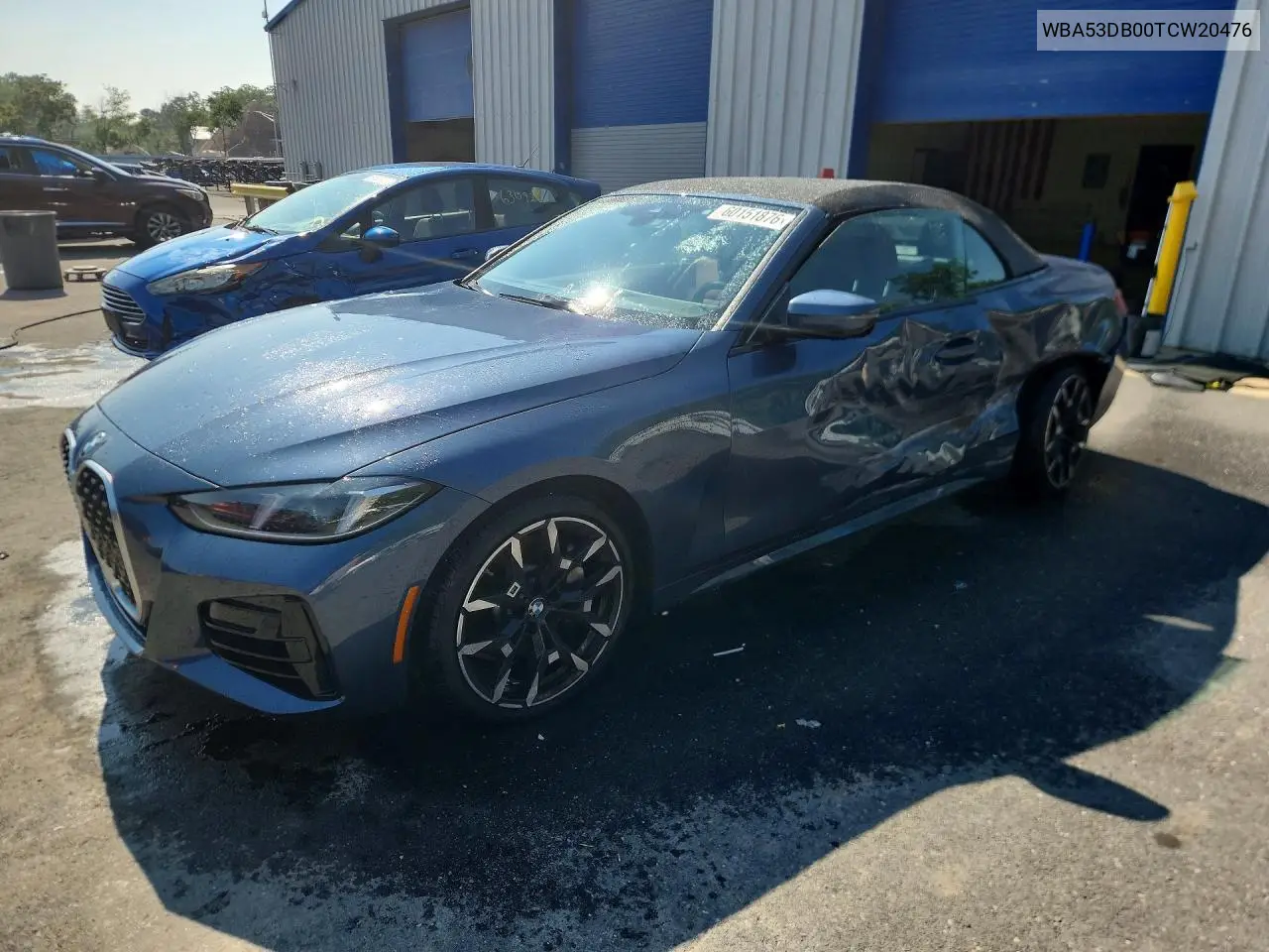 2026 BMW 430Xi VIN: WBA53DB00TCW20476 Lot: 60151876