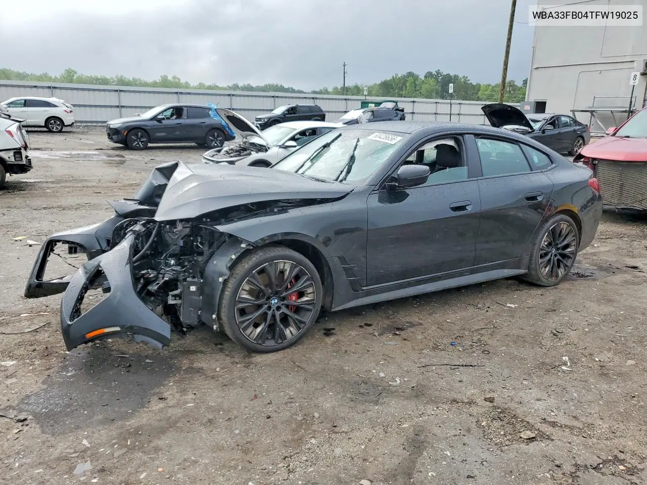 2026 BMW 430Xi Gran Coupe VIN: WBA33FB04TFW19025 Lot: 60428656