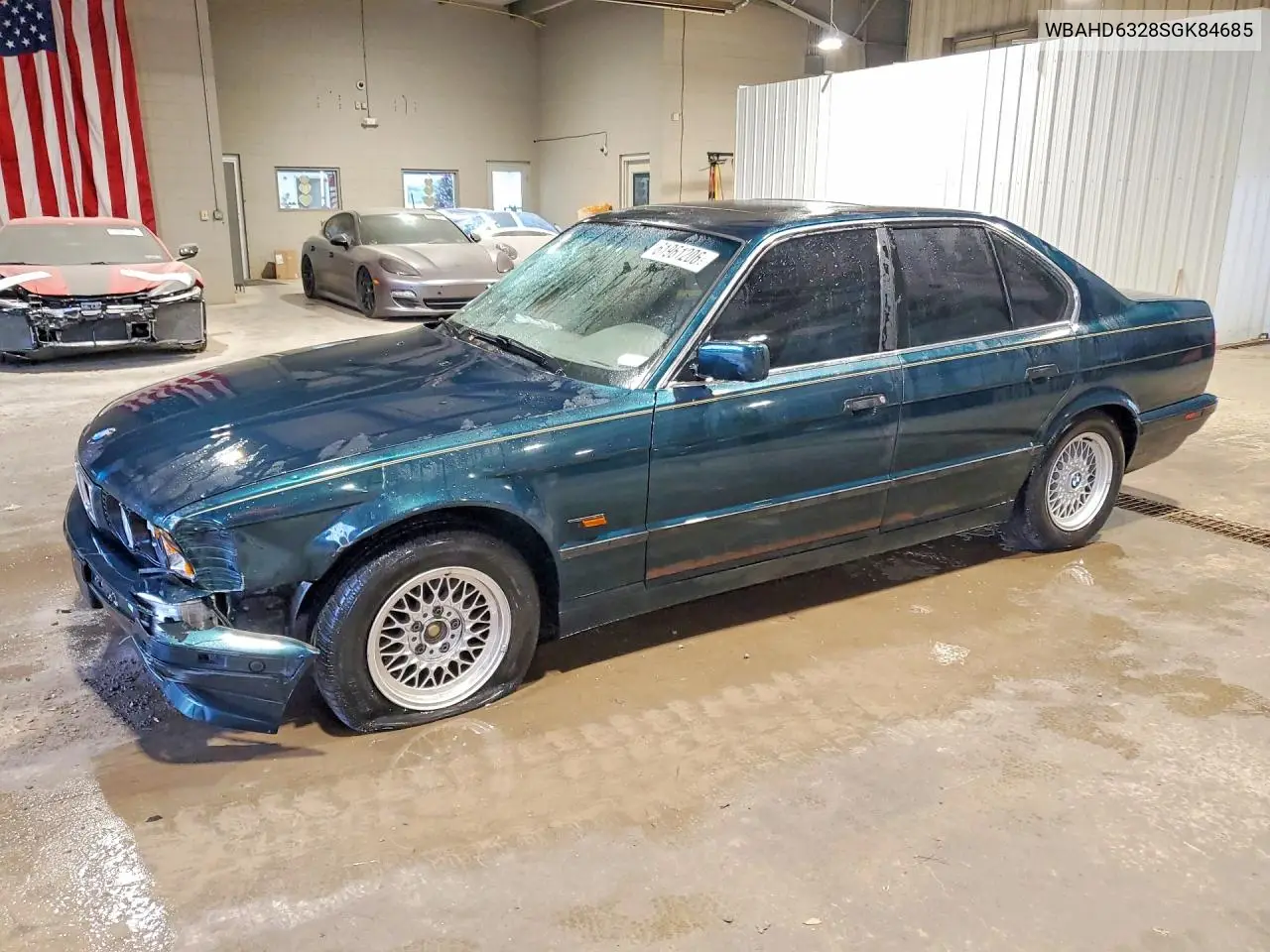 1995 BMW 525 I Automatic VIN: WBAHD6328SGK84685 Lot: 61961206