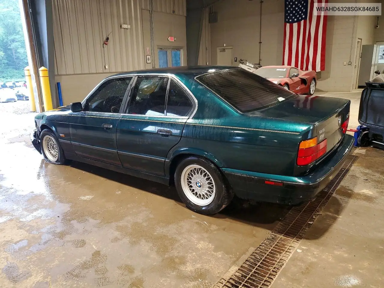1995 BMW 525 I Automatic VIN: WBAHD6328SGK84685 Lot: 61961206