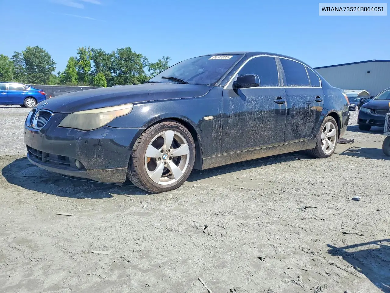 2004 BMW 530 I VIN: WBANA73524B064051 Lot: 61245986