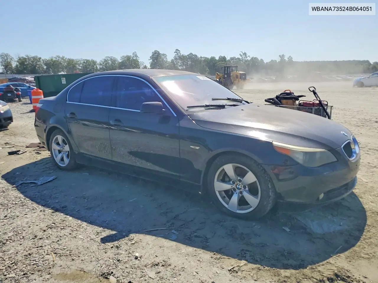 2004 BMW 530 I VIN: WBANA73524B064051 Lot: 61245986