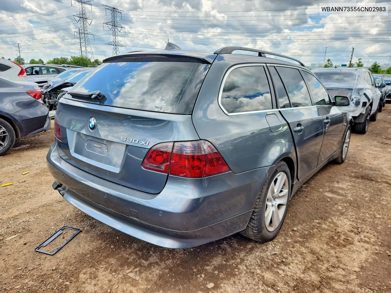 2006 BMW 530 Xit VIN: WBANN73556CN02983 Lot: 57941116