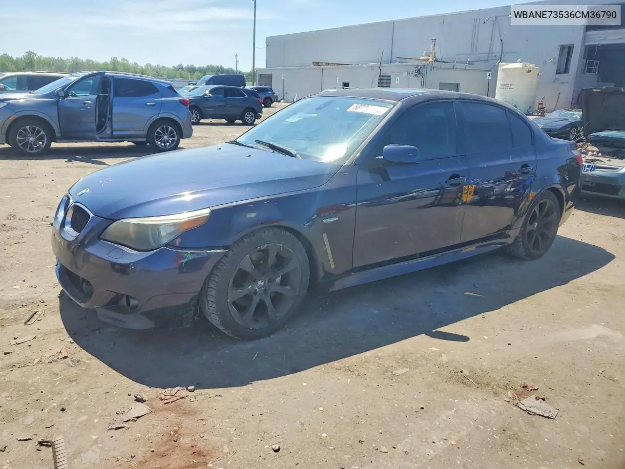 2006 BMW 530 I VIN: WBANE73536CM36790 Lot: 58731506