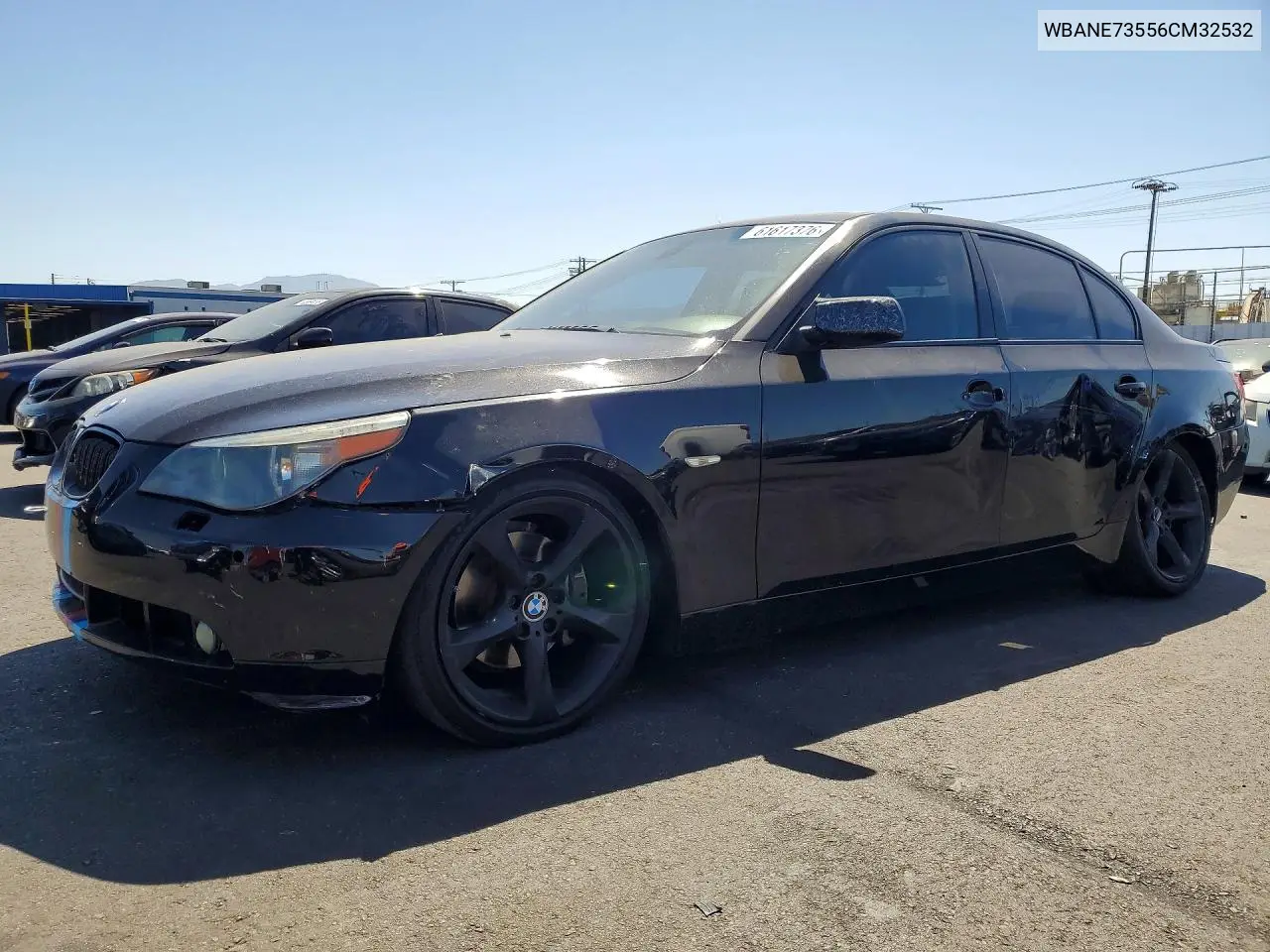 2006 BMW 530 I VIN: WBANE73556CM32532 Lot: 61617376