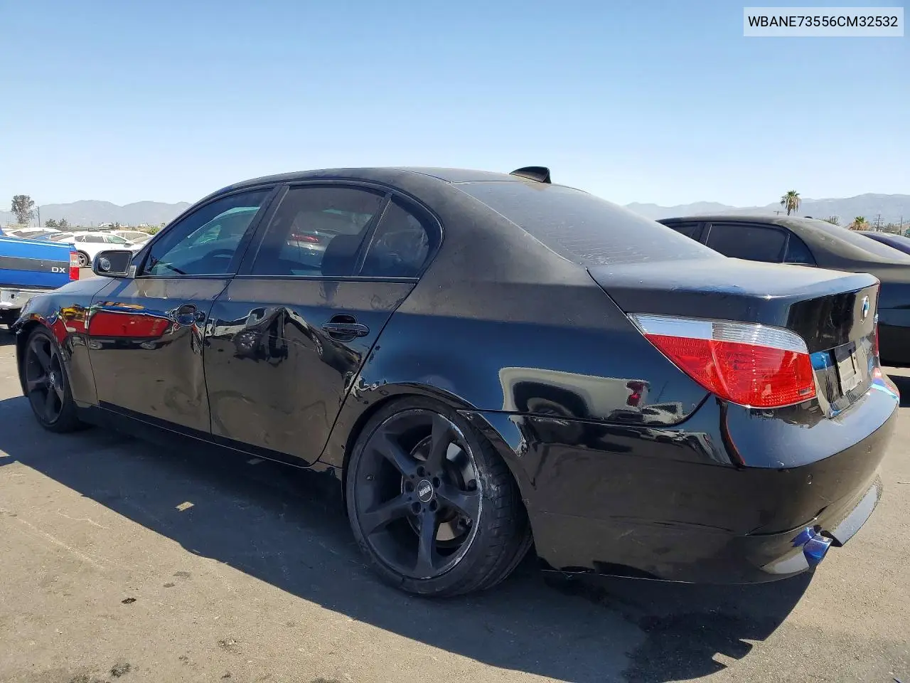 2006 BMW 530 I VIN: WBANE73556CM32532 Lot: 61617376