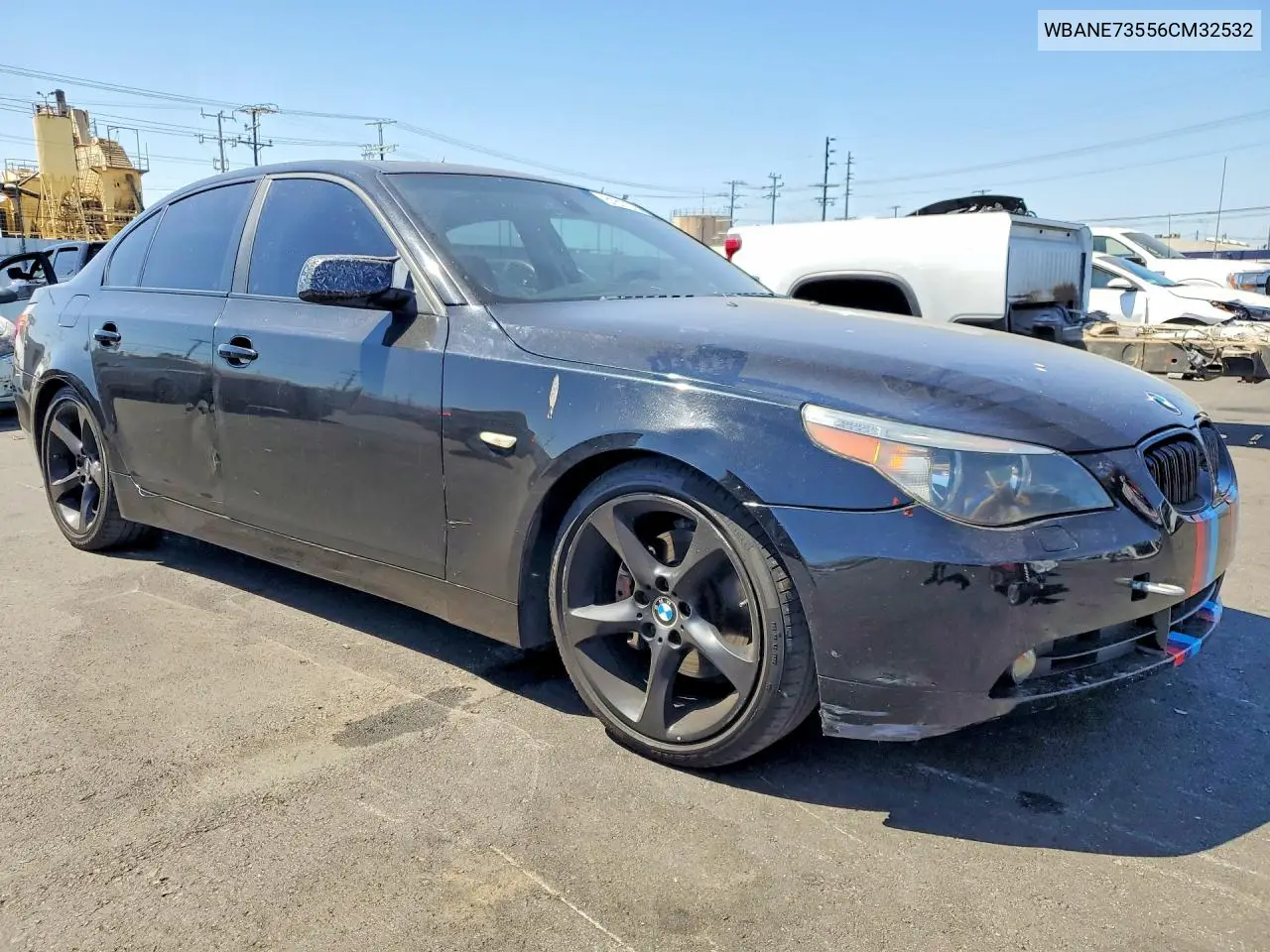 2006 BMW 530 I VIN: WBANE73556CM32532 Lot: 61617376