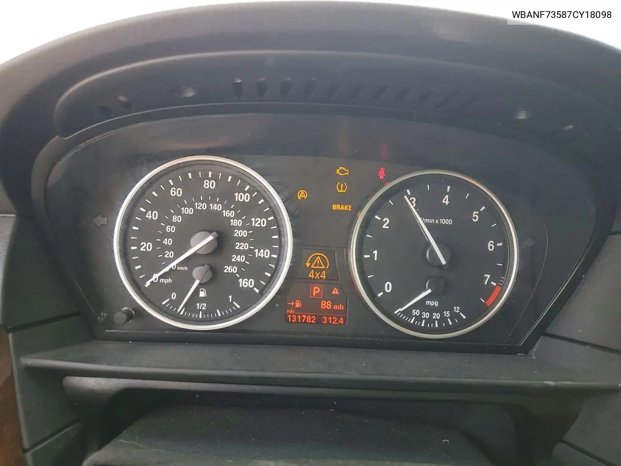 WBANF73587CY18098 2007 BMW 530 Xi