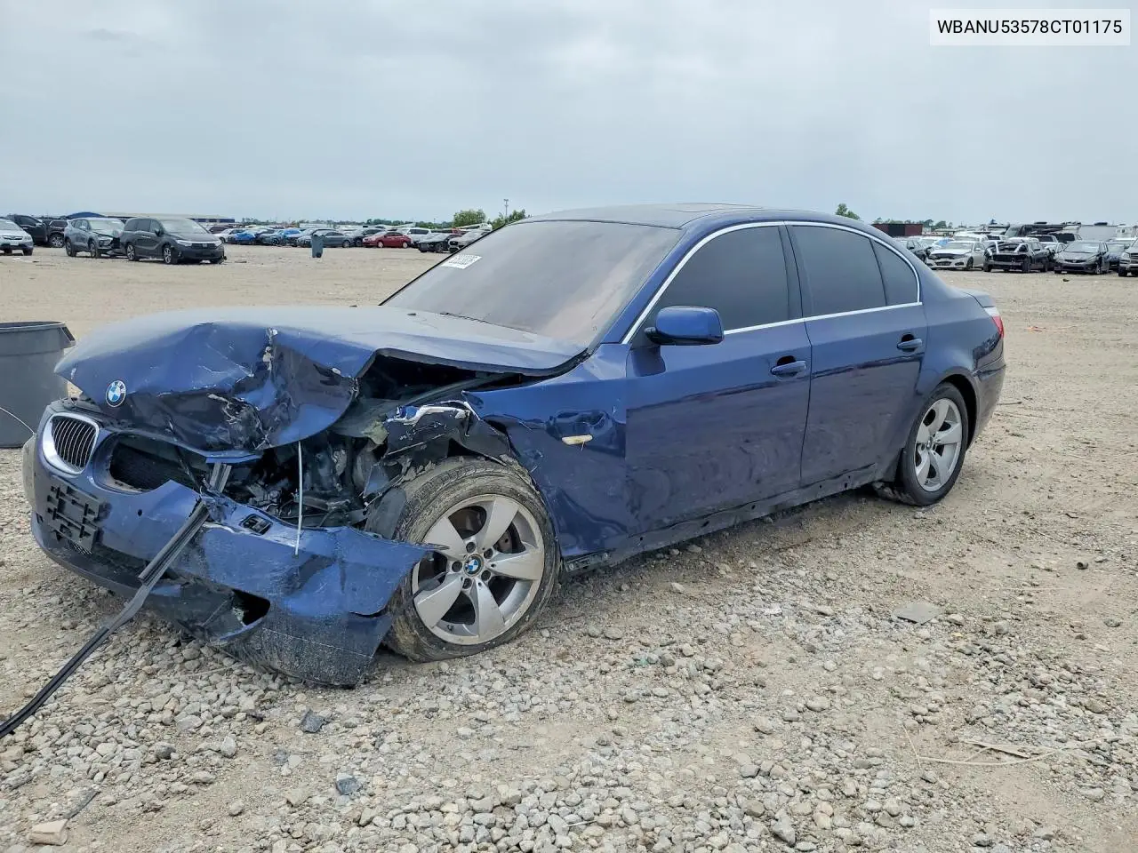 2008 BMW 528 I VIN: WBANU53578CT01175 Lot: 52823826