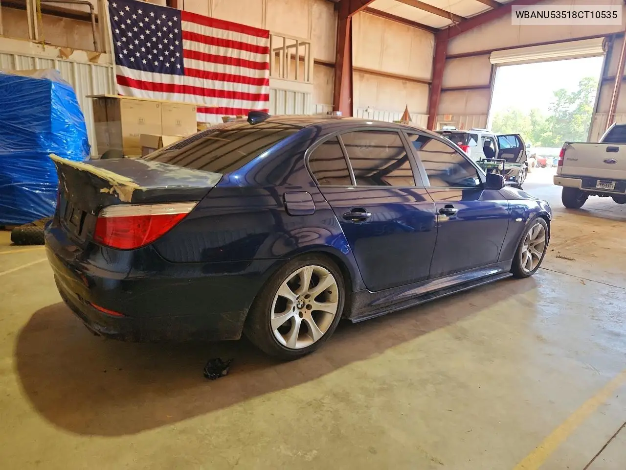 2008 BMW 528 I VIN: WBANU53518CT10535 Lot: 61578746