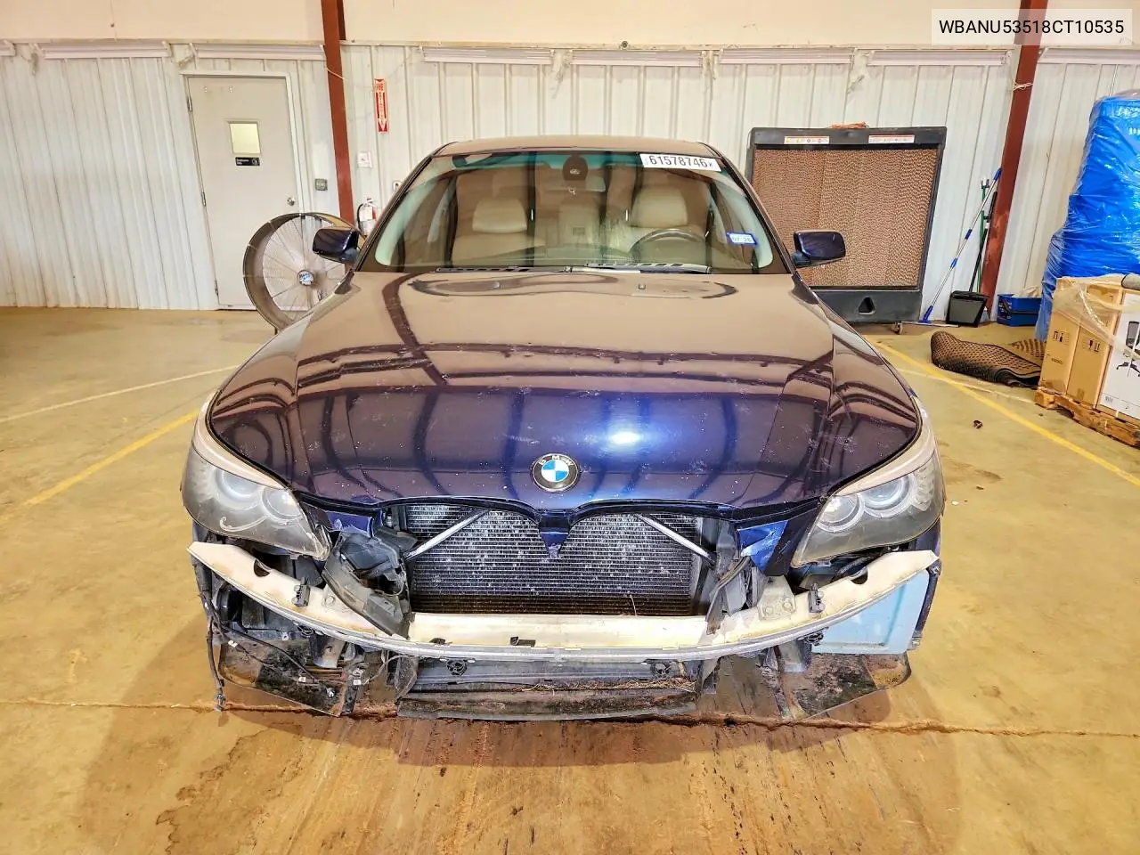 2008 BMW 528 I VIN: WBANU53518CT10535 Lot: 61578746