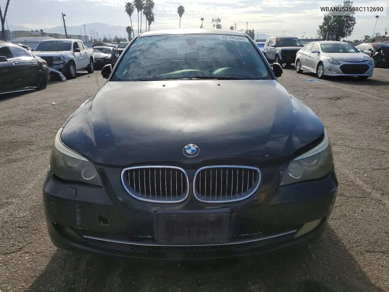 2008 BMW 528 I VIN: WBANU53598C112690 Lot: 62105546
