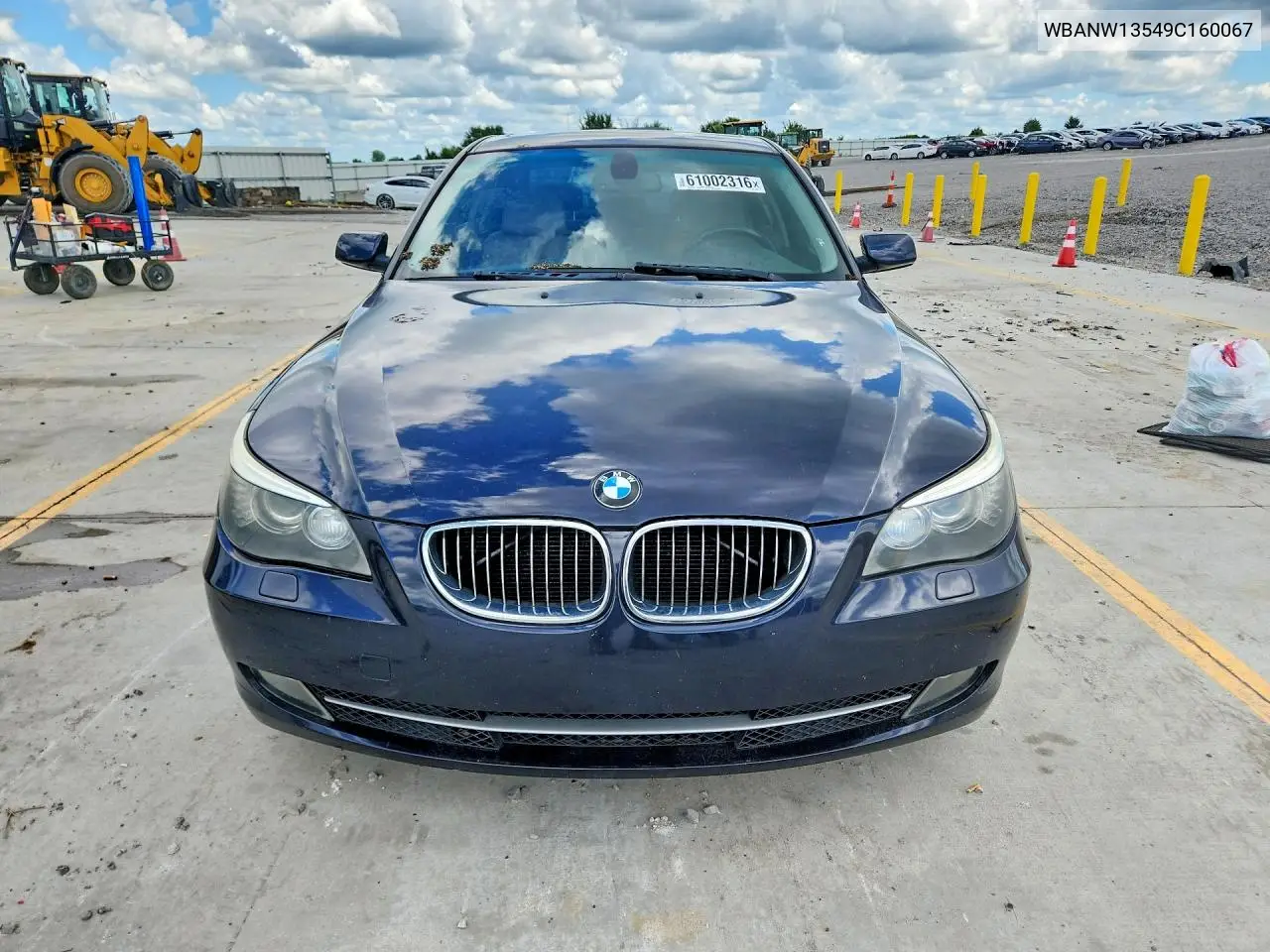 2009 BMW 535 I VIN: WBANW13549C160067 Lot: 61002316