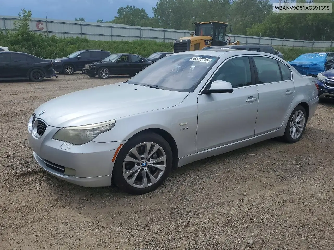 2010 BMW 535 Xi VIN: WBANV9C51AC391398 Lot: 57736746
