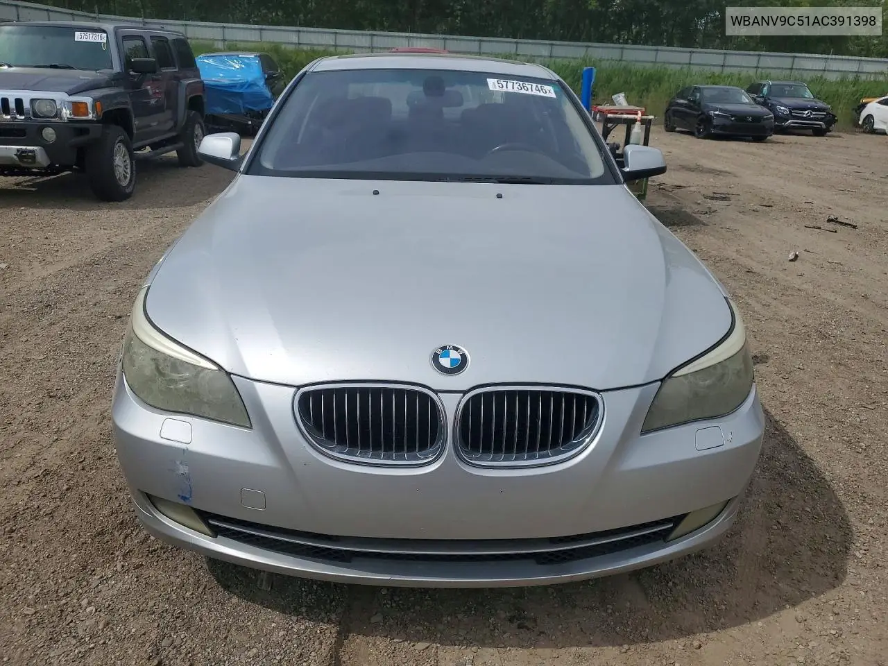 2010 BMW 535 Xi VIN: WBANV9C51AC391398 Lot: 57736746