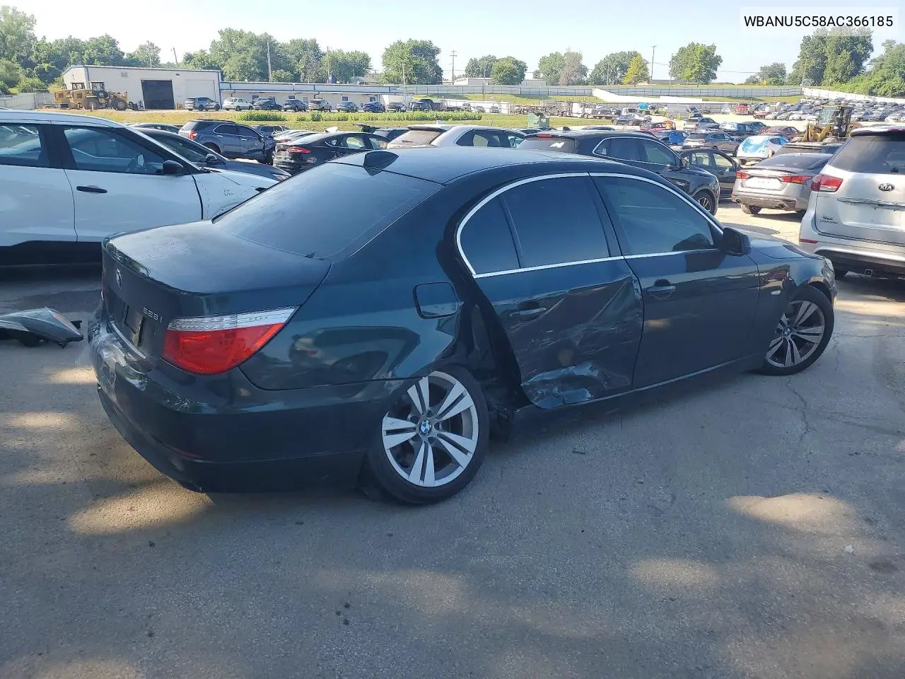 2010 BMW 528 I VIN: WBANU5C58AC366185 Lot: 60675566