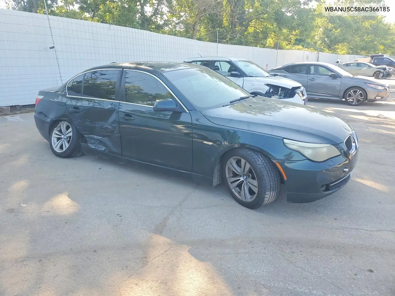 2010 BMW 528 I VIN: WBANU5C58AC366185 Lot: 60675566