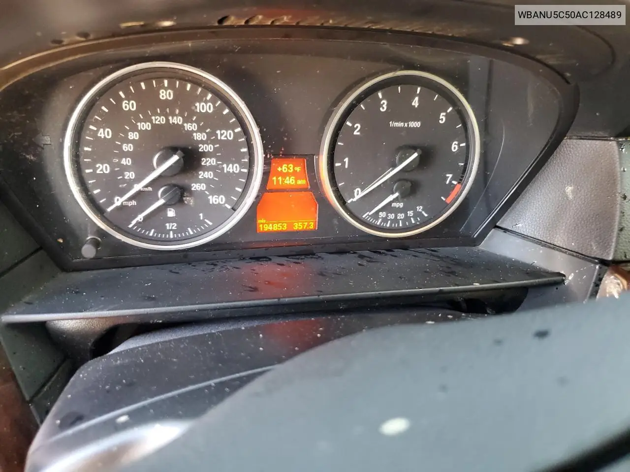 WBANU5C50AC128489 2010 BMW 528 I