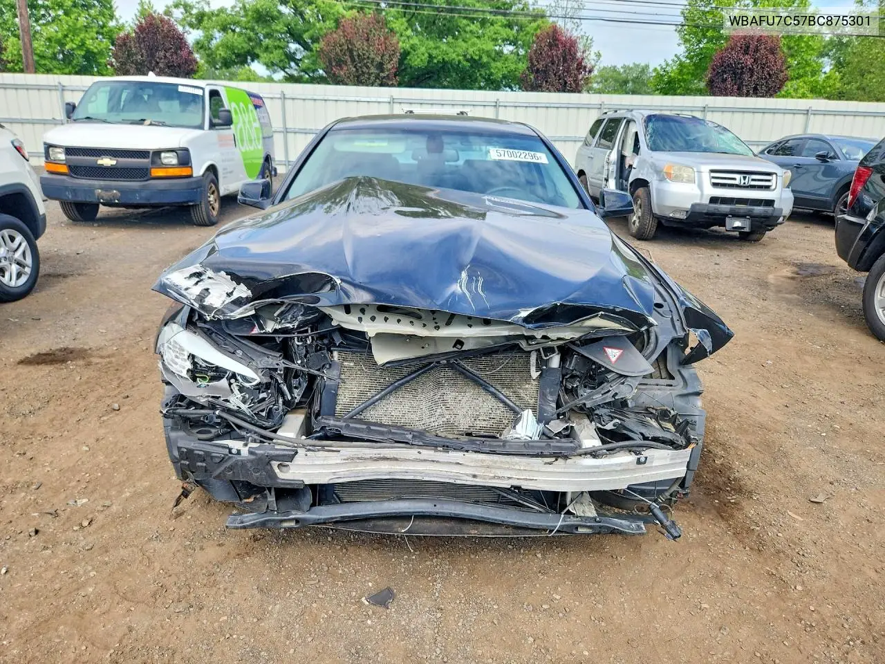 2011 BMW 535 Xi VIN: WBAFU7C57BC875301 Lot: 57002296