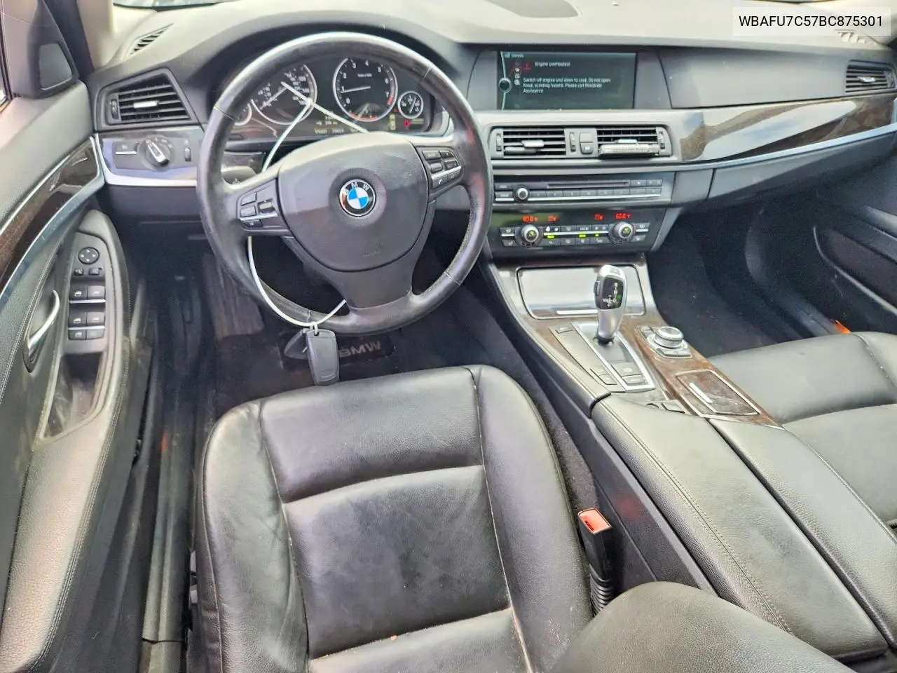 2011 BMW 535 Xi VIN: WBAFU7C57BC875301 Lot: 57002296