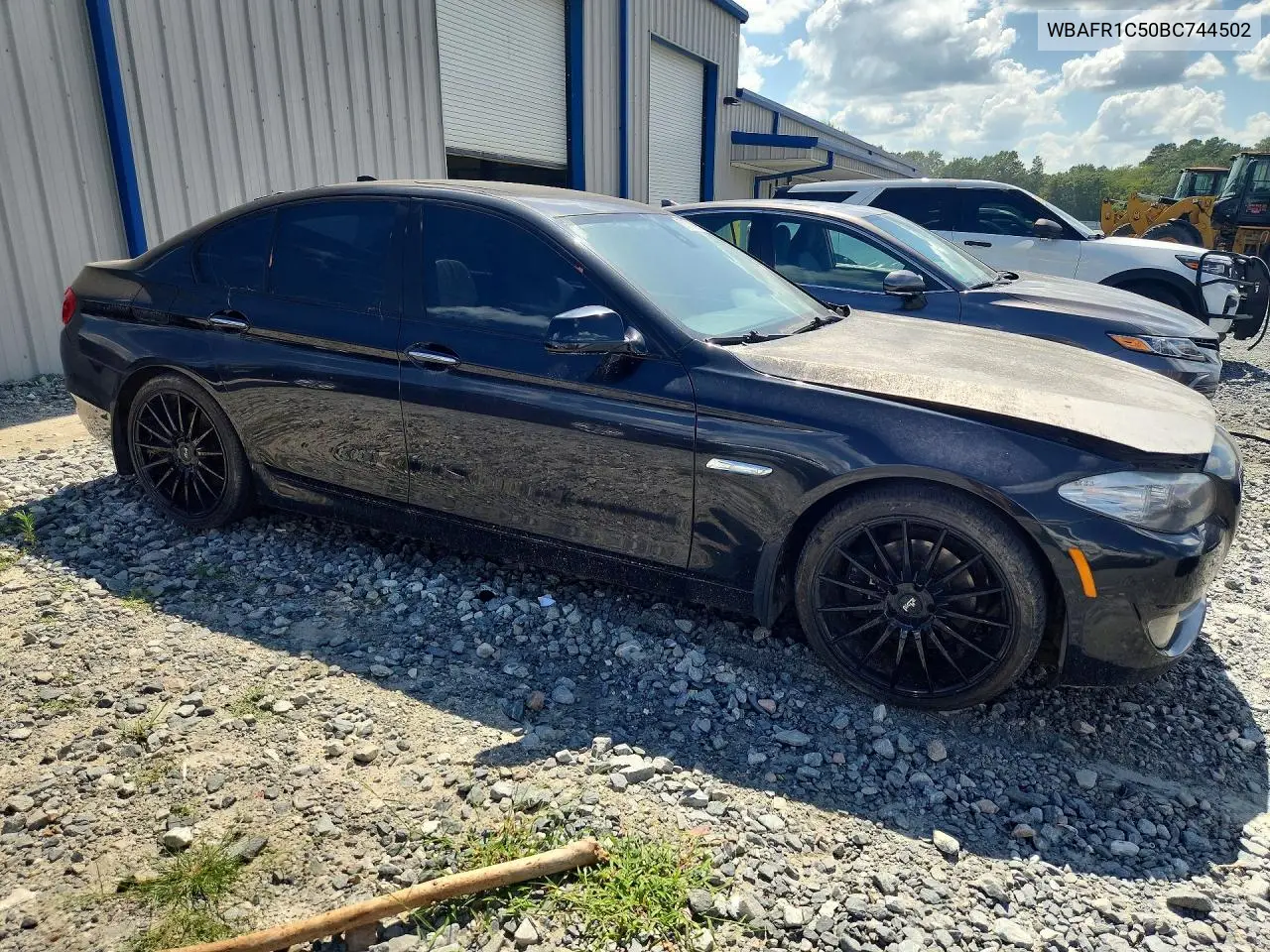 2011 BMW 528 I VIN: WBAFR1C50BC744502 Lot: 58718996