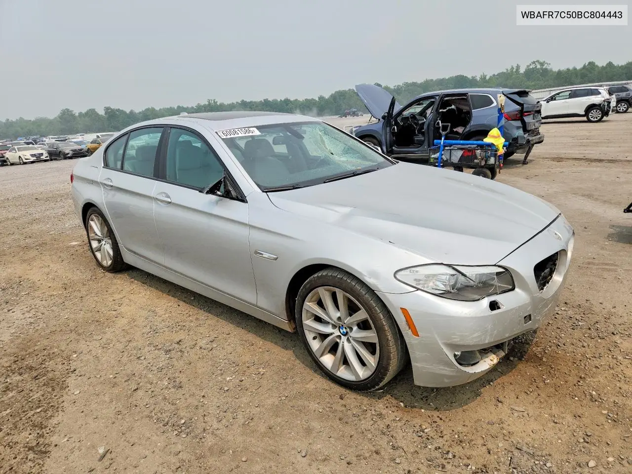 2011 BMW 535 I VIN: WBAFR7C50BC804443 Lot: 60081586