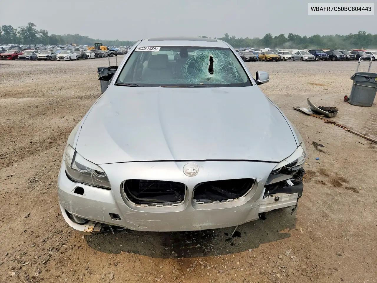 2011 BMW 535 I VIN: WBAFR7C50BC804443 Lot: 60081586