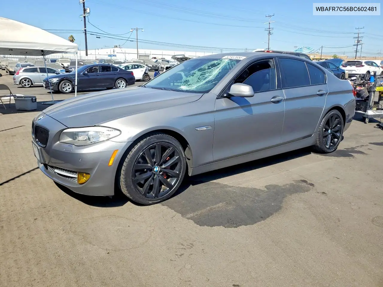 2011 BMW 535 I VIN: WBAFR7C56BC602481 Lot: 60987656