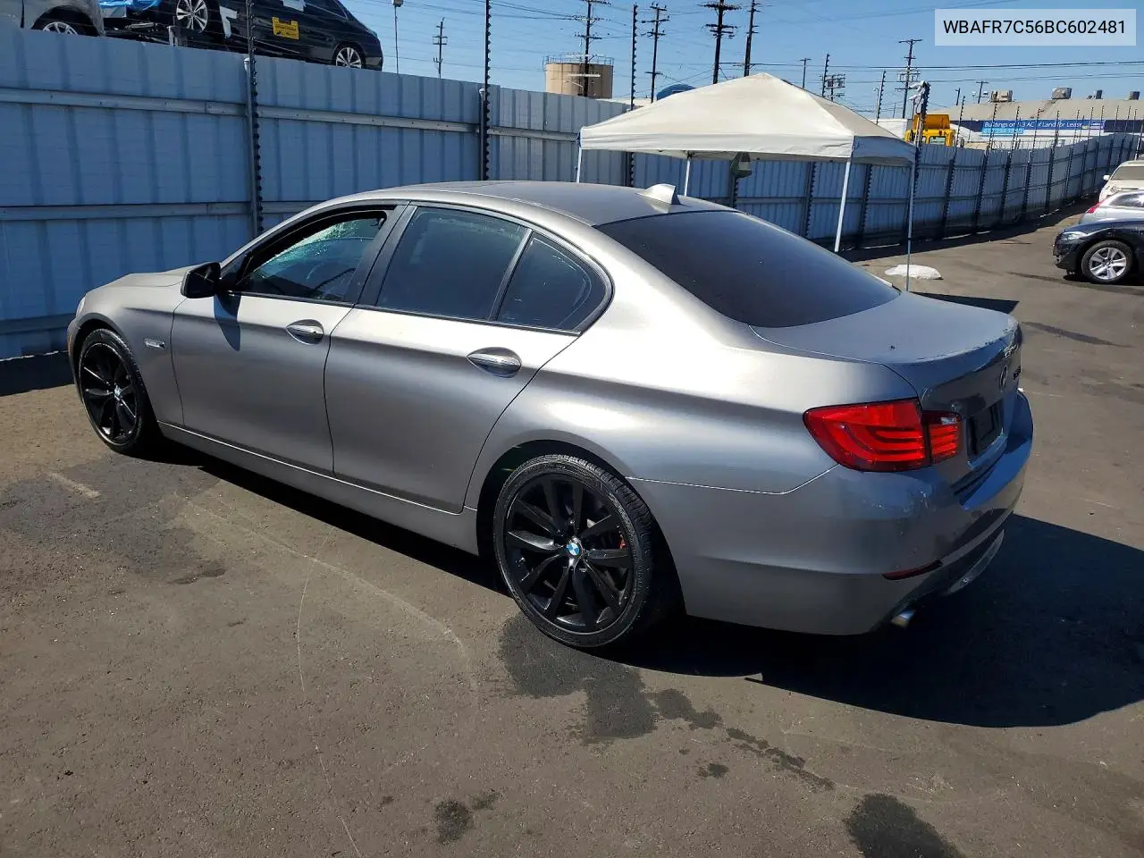2011 BMW 535 I VIN: WBAFR7C56BC602481 Lot: 60987656