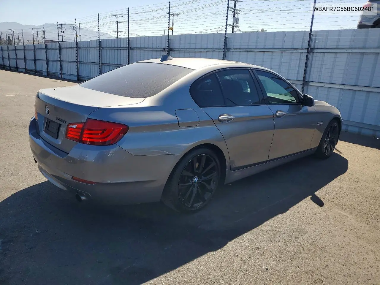 2011 BMW 535 I VIN: WBAFR7C56BC602481 Lot: 60987656