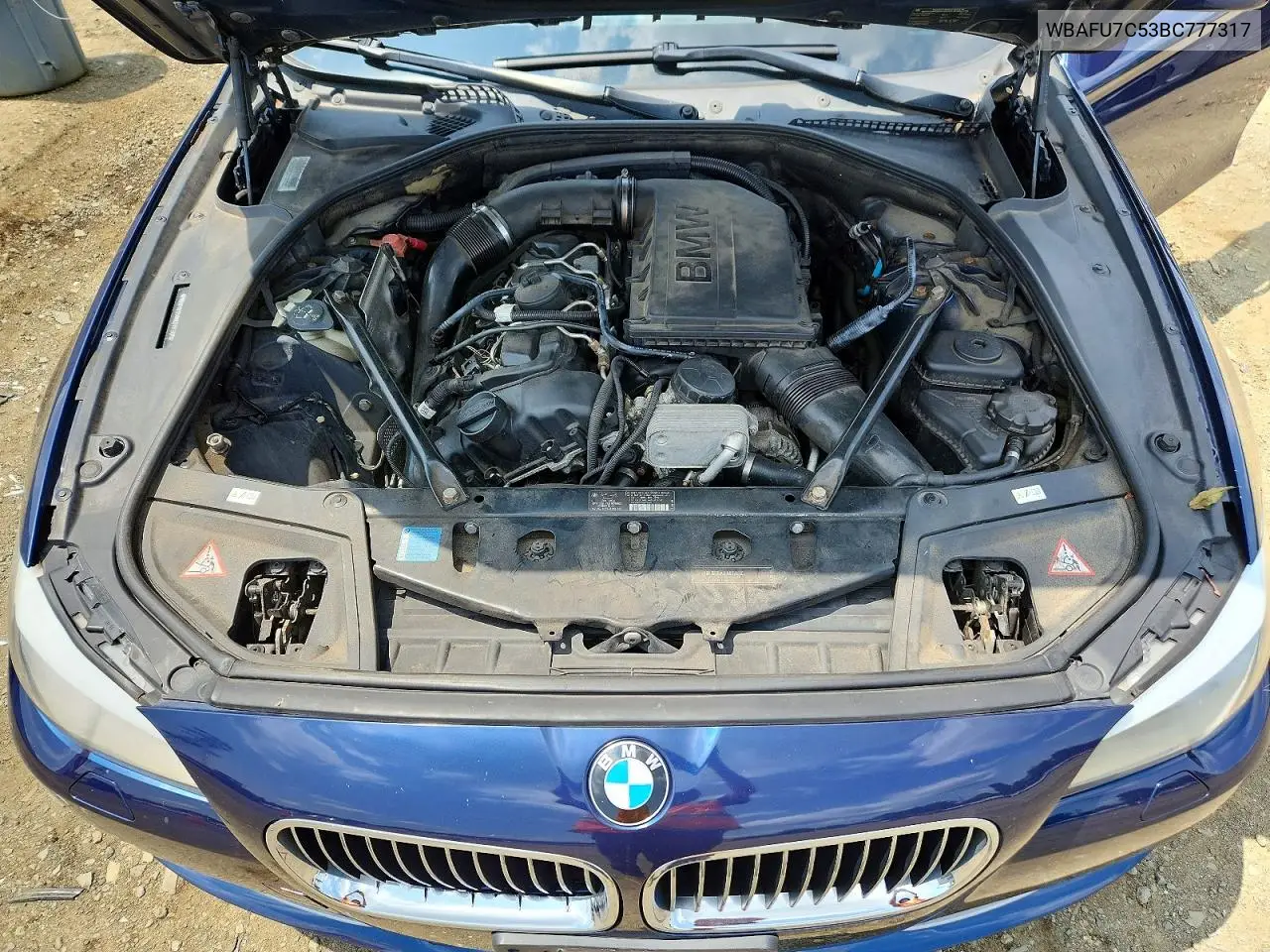 2011 BMW 535 Xi VIN: WBAFU7C53BC777317 Lot: 61728616