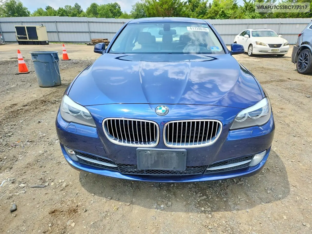 2011 BMW 535 Xi VIN: WBAFU7C53BC777317 Lot: 61728616