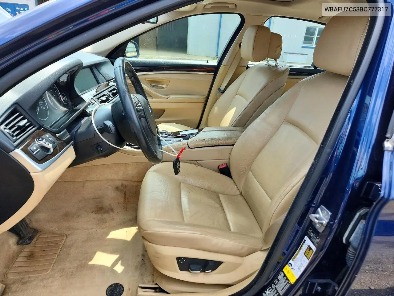 2011 BMW 535 Xi VIN: WBAFU7C53BC777317 Lot: 61728616