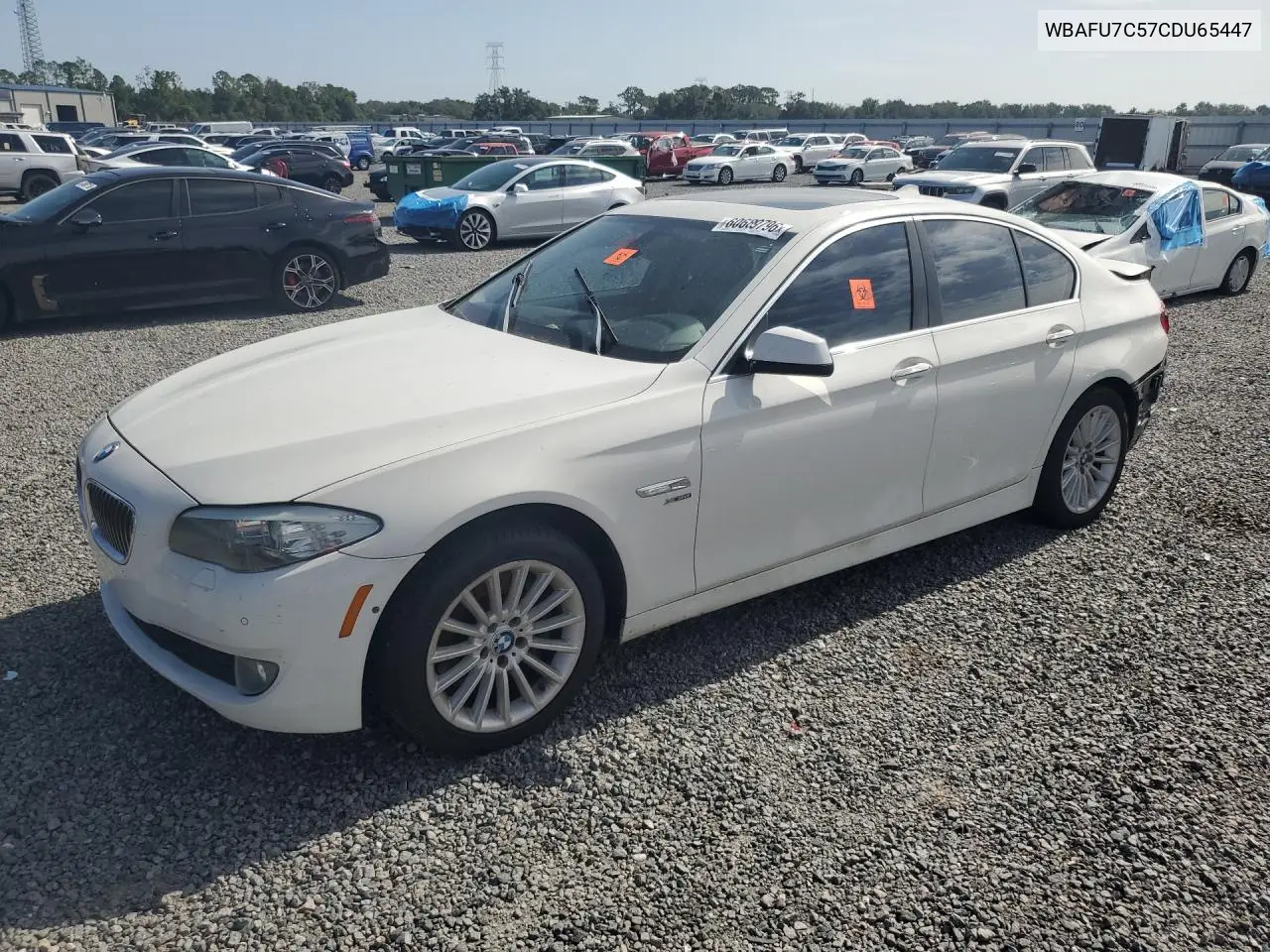 2012 BMW 535 Xi VIN: WBAFU7C57CDU65447 Lot: 60689796