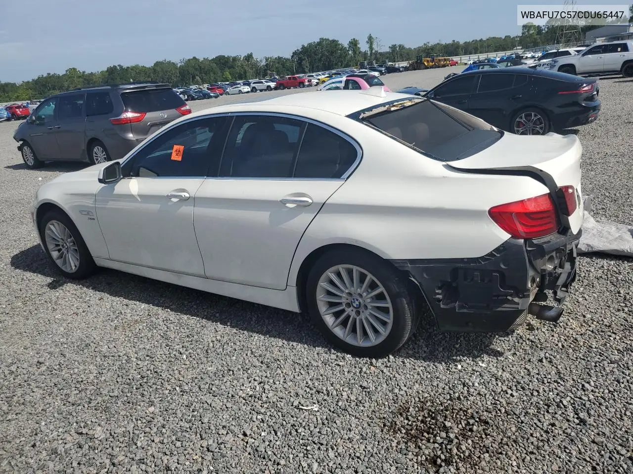 2012 BMW 535 Xi VIN: WBAFU7C57CDU65447 Lot: 60689796