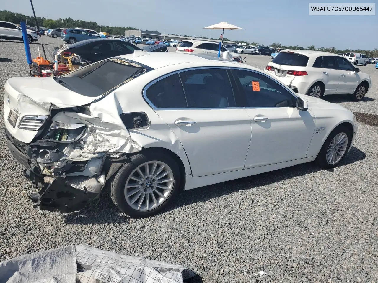 2012 BMW 535 Xi VIN: WBAFU7C57CDU65447 Lot: 60689796