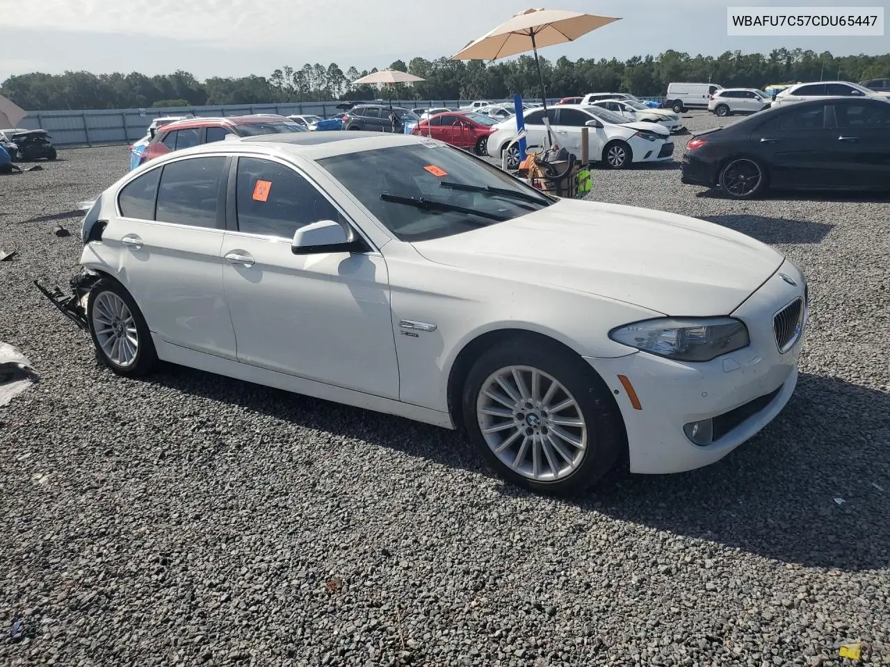 2012 BMW 535 Xi VIN: WBAFU7C57CDU65447 Lot: 60689796