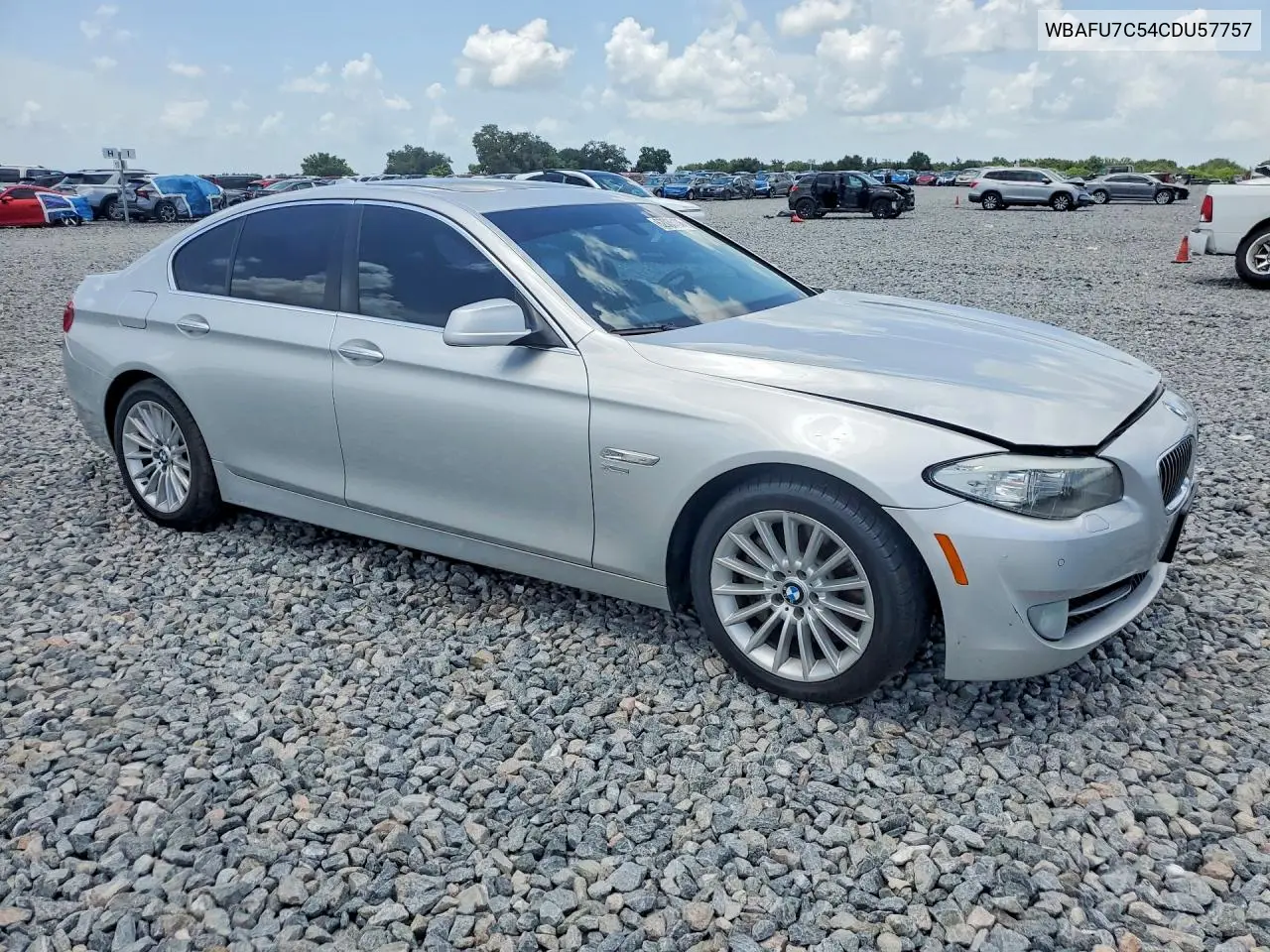 2012 BMW 535 Xi VIN: WBAFU7C54CDU57757 Lot: 62035136