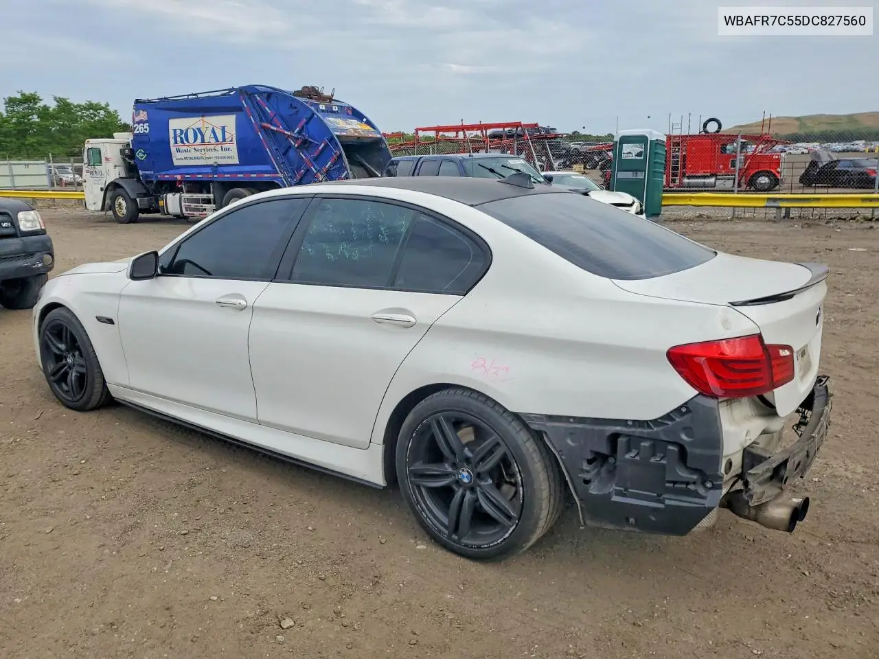 2013 BMW 535 I VIN: WBAFR7C55DC827560 Lot: 56659096