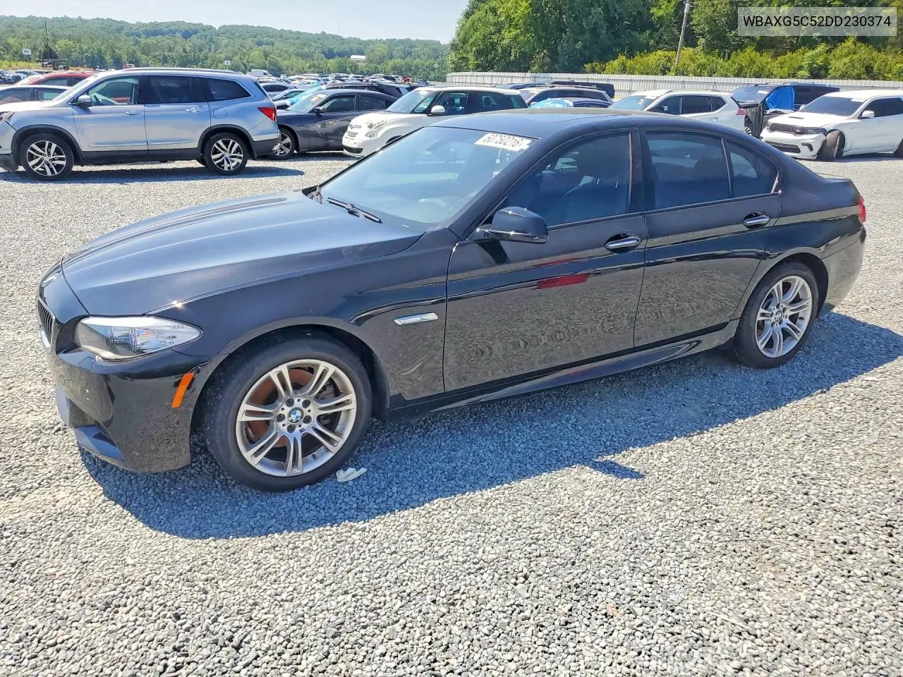 2013 BMW 528 I VIN: WBAXG5C52DD230374 Lot: 60750216