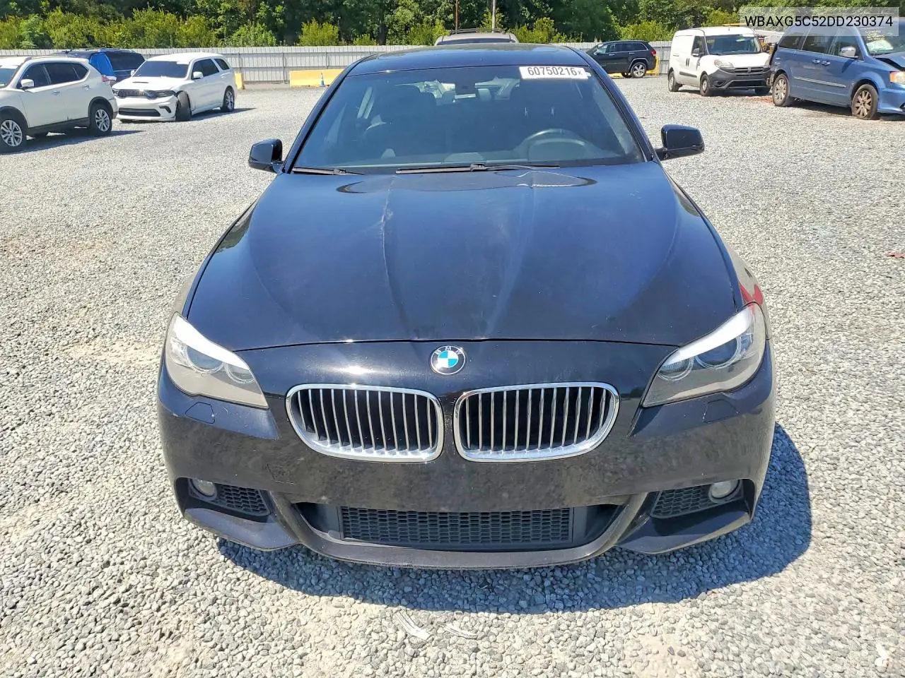 2013 BMW 528 I VIN: WBAXG5C52DD230374 Lot: 60750216
