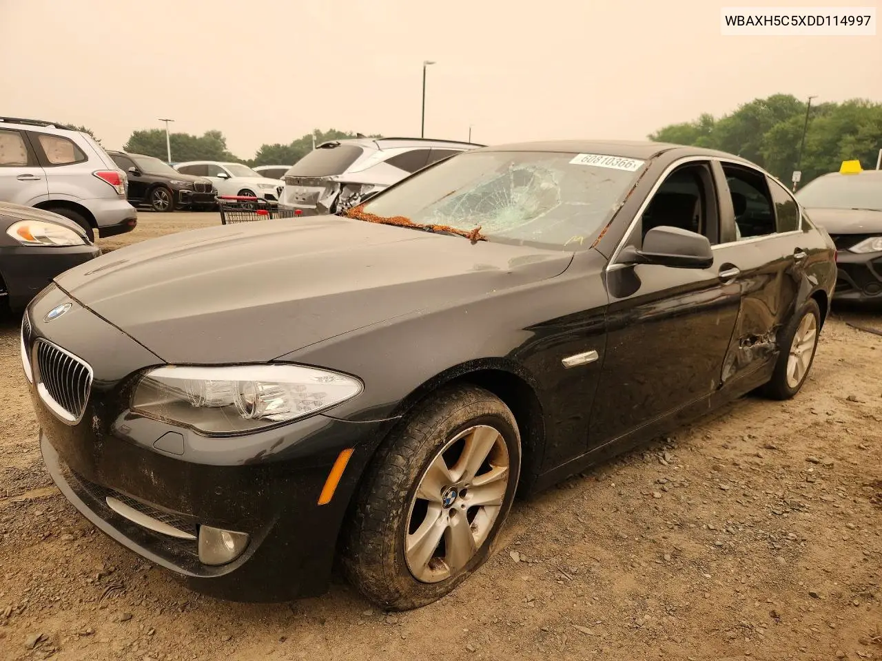 2013 BMW 528 Xi VIN: WBAXH5C5XDD114997 Lot: 60810366